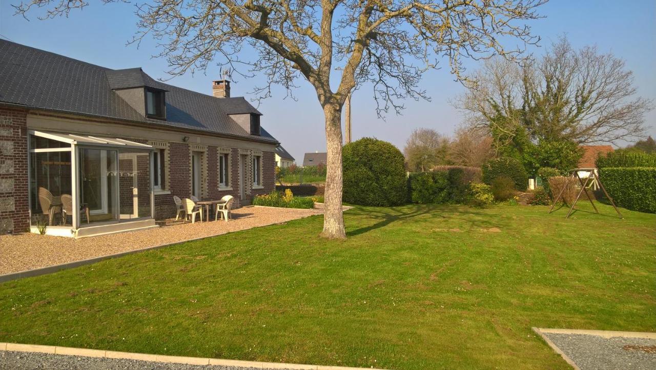 Villa Au Bon Cauchois à Anglesqueville-l'Esneval Extérieur photo