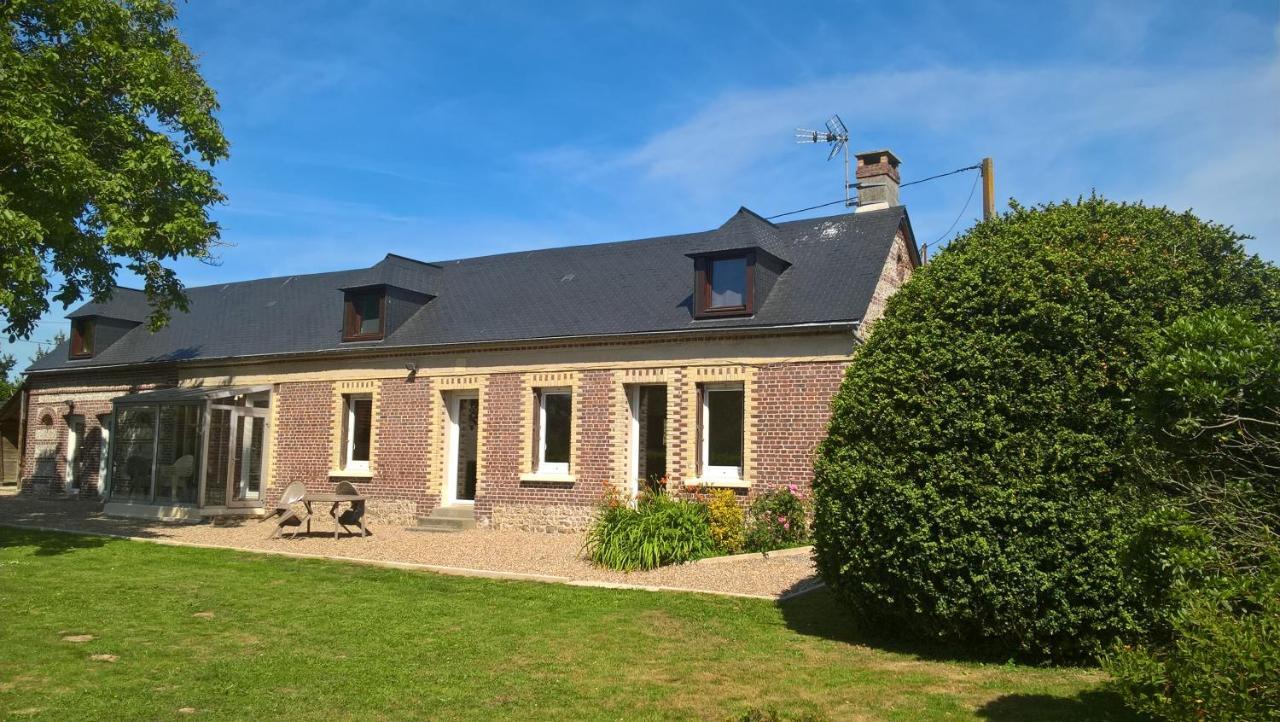 Villa Au Bon Cauchois à Anglesqueville-l'Esneval Extérieur photo