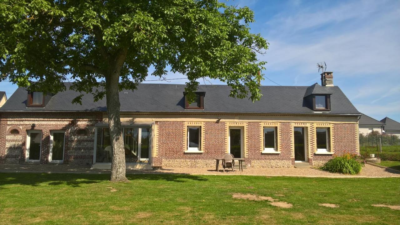Villa Au Bon Cauchois à Anglesqueville-l'Esneval Extérieur photo
